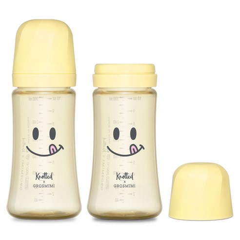 GROSMIMI Knotted PPSU 奶瓶雙入組 300ml